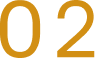 Orange numbers zero two on black background.