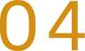 Number zero and four on black background