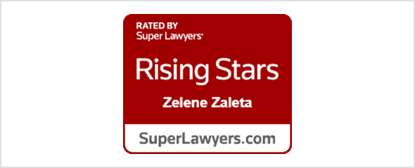 Zelene Zaleta Rising Stars recognition badge